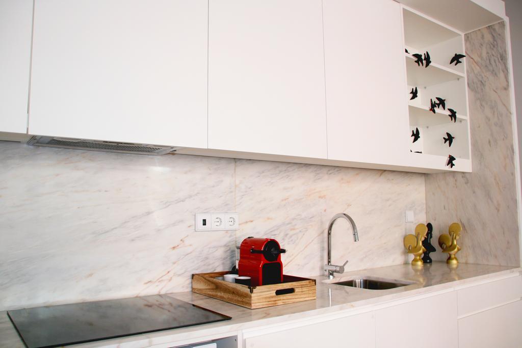 Apartment mit Balkon
